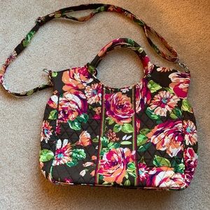 Vera Bradley Two Way Tote in English Rose